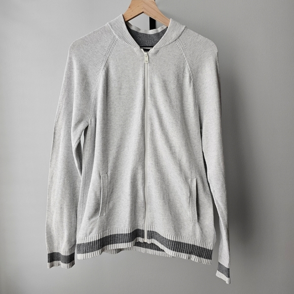 Express Zip Up Sweater - Picture 1 of 4